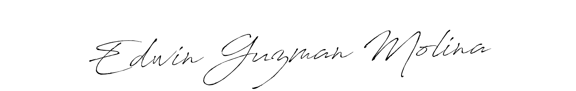 Use a signature maker to create a handwritten signature online. With this signature software, you can design (Antro_Vectra) your own signature for name Edwin Guzman Molina. Edwin Guzman Molina signature style 6 images and pictures png